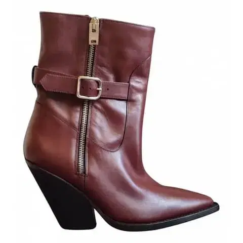 IRO 이로 leather ankle boots 앵클 부츠 38